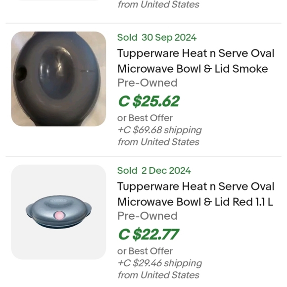 Black Red Tupperware Microwave 1.5L & 1.1L Pre-Owned Excellent - Picture 11 of 12